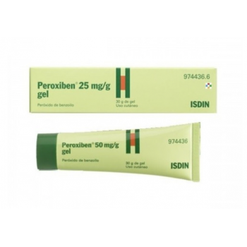 PEROXIBEN  25 MG/G GEL, 1 TUBO DE 30 G