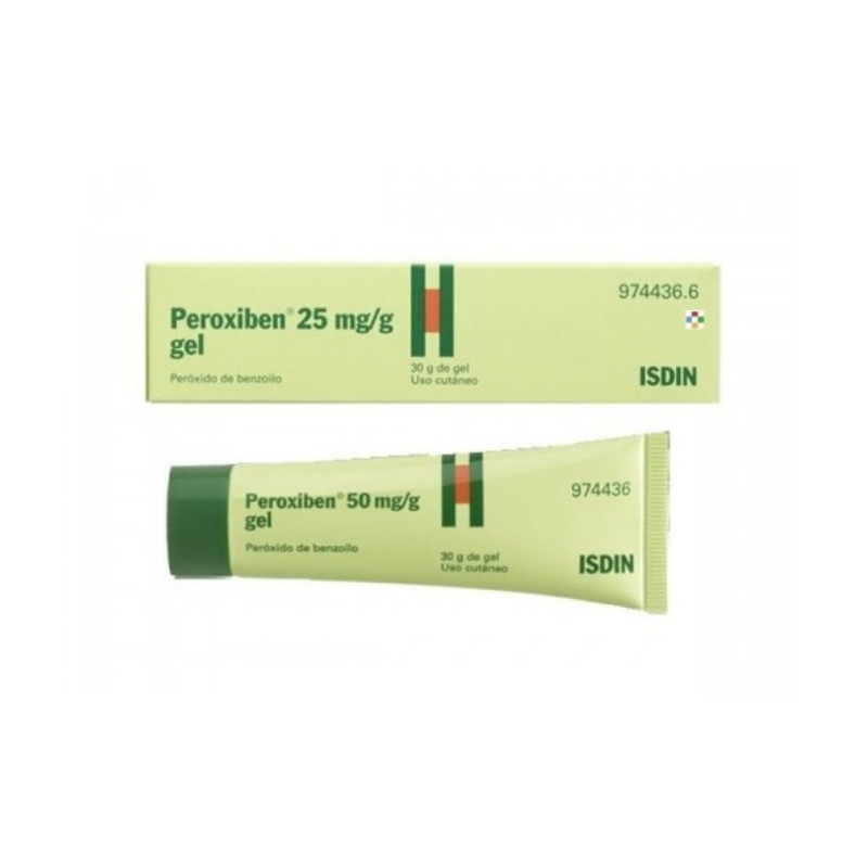 PEROXIBEN  25 MG/G GEL, 1 TUBO DE 30 G