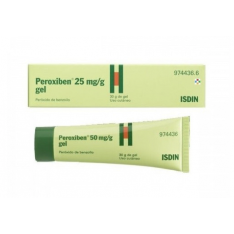 PEROXIBEN  25 MG/G GEL, 1 TUBO DE 30 G