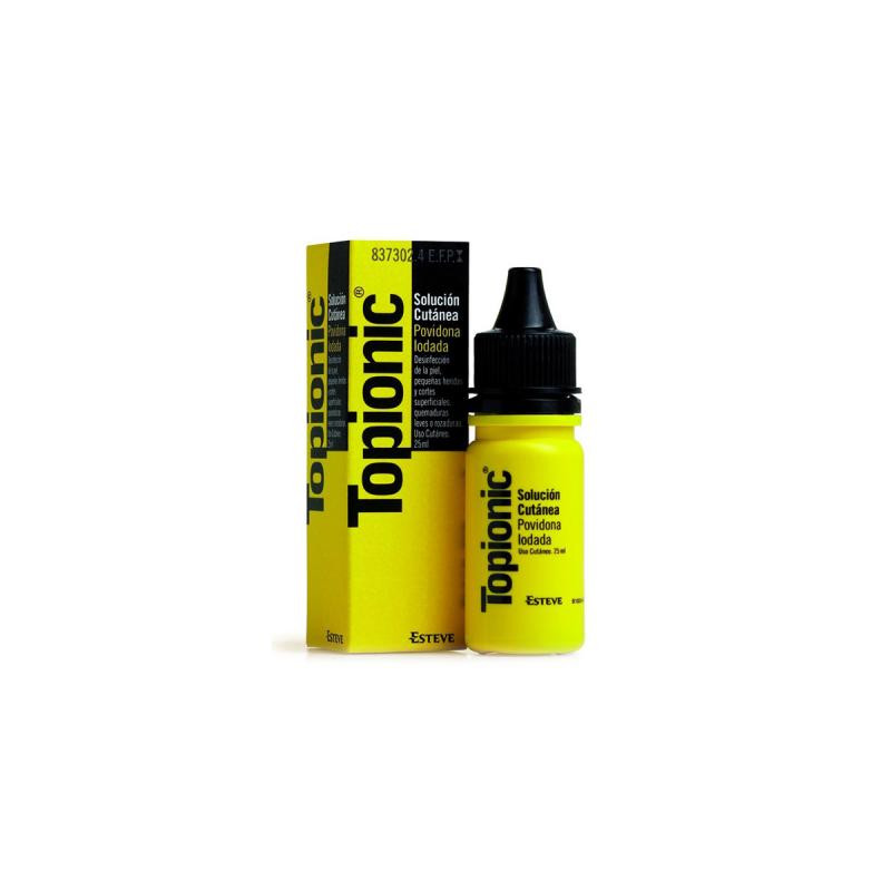 TOPIONIC 100 MG/ML SOLUCION CUTANEA, 1 FRASCO DE 100 ML