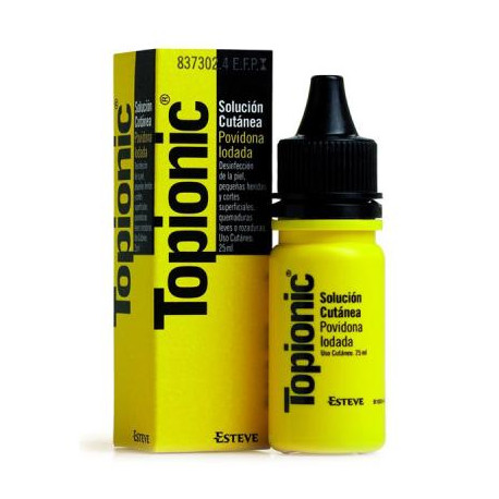 TOPIONIC 100 MG/ML SOLUCION CUTANEA, 1 FRASCO DE 100 ML