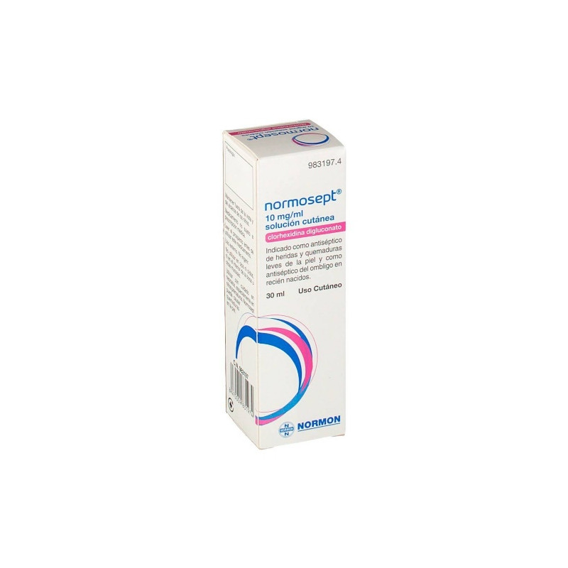 NORMOSEPT 10 MG/ ML SOLUCION CUTANEA , 1 FRASCO DE 30 ML