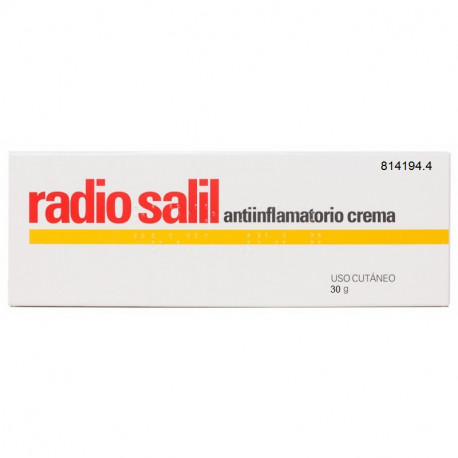 RADIO SALIL ANTIINFLAMATORIO CREMA , 1 TUBO DE 30 G