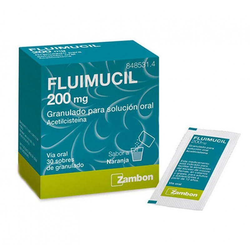 FLUIMUCIL 200 MG GRANULADO...