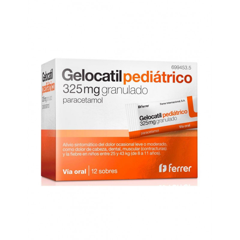 GELOCATIL PEDIATRICO 325 MG...