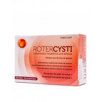 ROTERCYSTI  COMPRIMIDOS RECUBIERTOS CON PELICULA, 30 COMPRIMIDOS