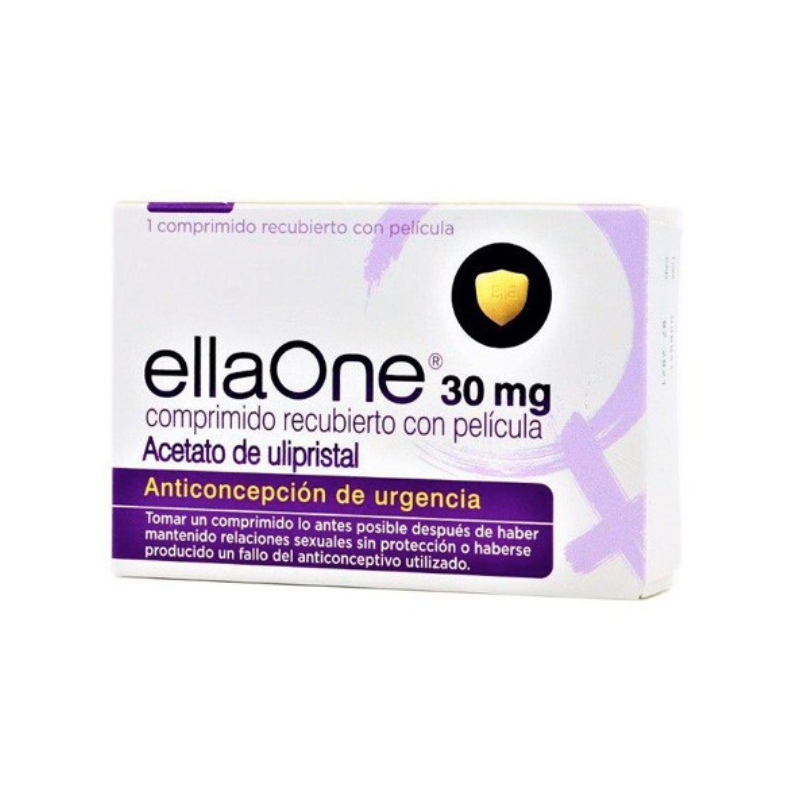 ELLAONE 30 MG COMPRIMIDO RECUBIERTO CON PELICULA, 1 COMPRIMIDO