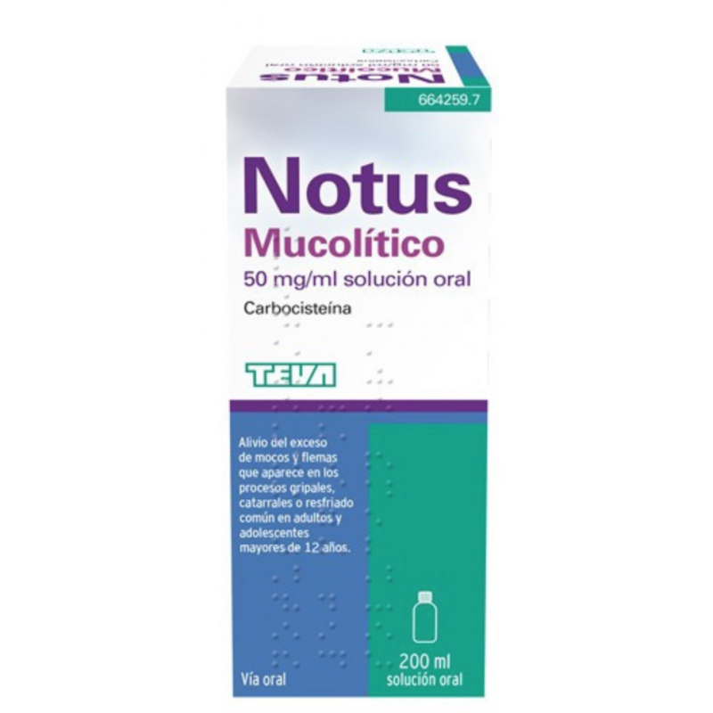 NOTUS MUCOLÍTICO 50 MG/ML...