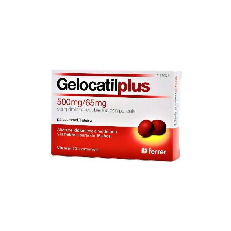 GELOCATIL PLUS 500 MG/65 MG...