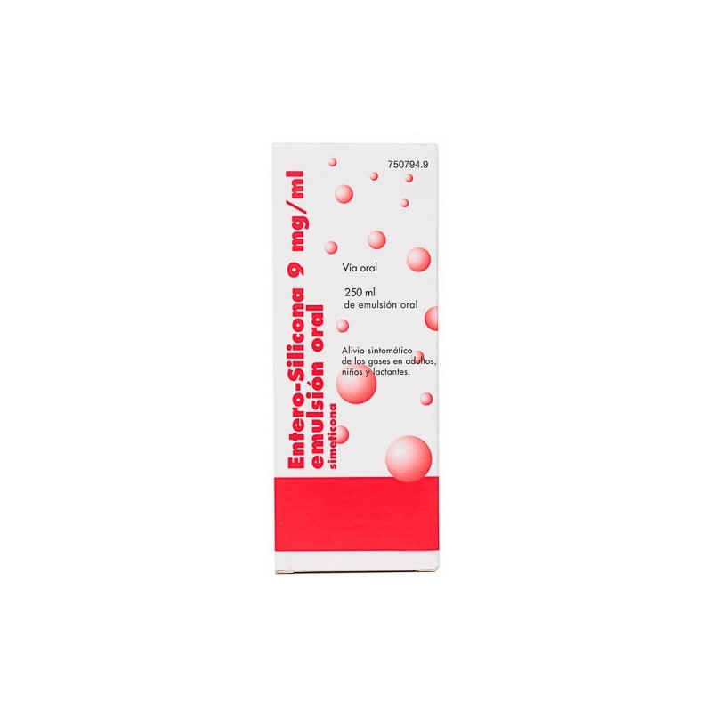 ENTERO SILICONA 9 MG/ML EMULSION ORAL , 1 FRASCO DE 250 ML