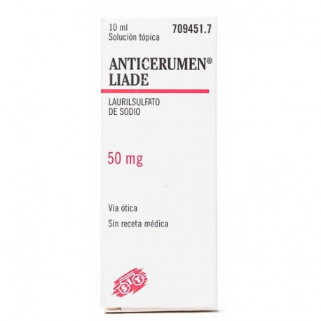 ANTICERUMEN LIADE, 1 FRASCO DE 10 ML