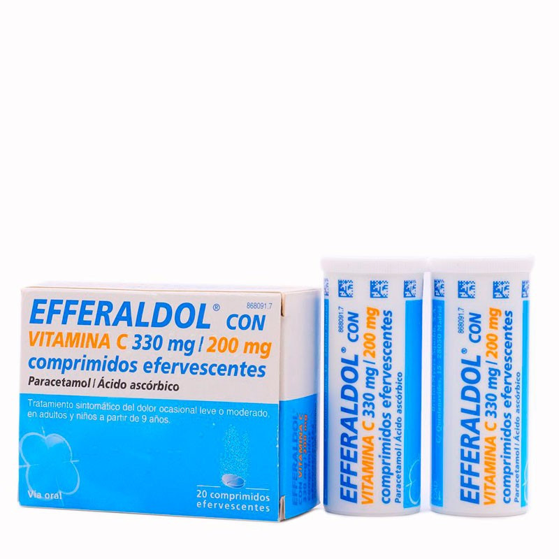 EFFERALDOL CON VITAMINA C...