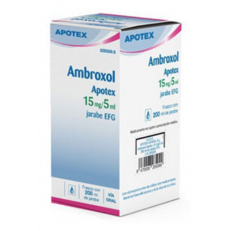 APOXOL 3 MG/ML JARABE EFG , 1 FRASCO DE 200 ML