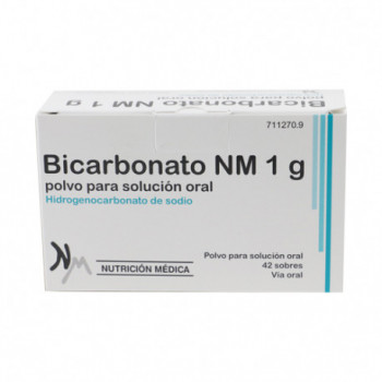 BICARBONATO NM 1 G POLVO PARA SOLUCION ORAL, 42 SOBRES