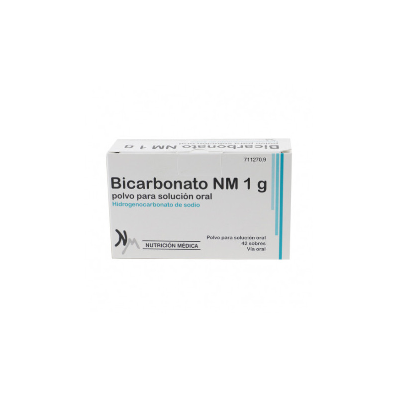 BICARBONATO NM 1 G POLVO PARA SOLUCION ORAL, 42 SOBRES