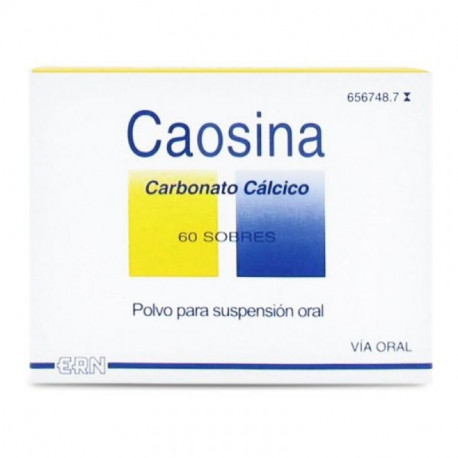 CAOSINA 1.000 MG POLVO PARA SUSPENSIÓN ORAL.  , 60 SOBRES