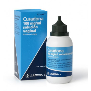 CURADONA 100 MG/ML SOLUCION VAGINAL, 1 FRASCO DE 125 ML