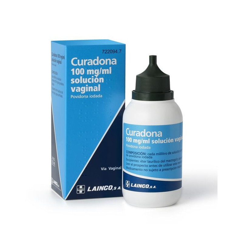 CURADONA 100 MG/ML SOLUCION VAGINAL, 1 FRASCO DE 125 ML