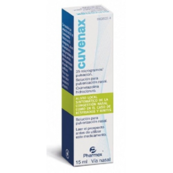 CUVENAX 35 MICROGRAMOS/PULSACION SOLUCION PARA PULVERIZACION NASAL, 1 FRASCO DE 15 ML