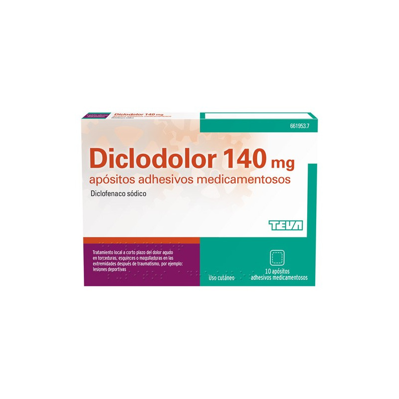 OLFEN 140 MG APOSITOS ADHESIVOS MEDICAMENTOSOS, 10 APÓSITOS