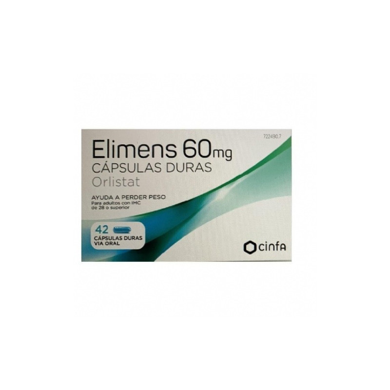 ELIMENS 60 MG CAPSULAS DURAS, 42 CÁPSULAS (BLISTER)