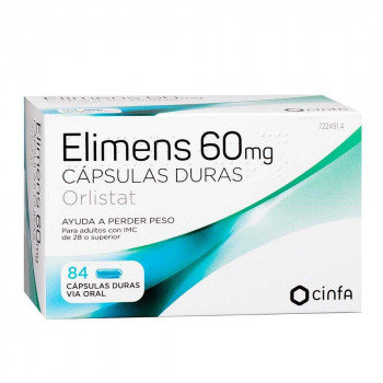 ELIMENS 60 MG CAPSULAS DURAS, 84 CÁPSULAS (BLISTER)