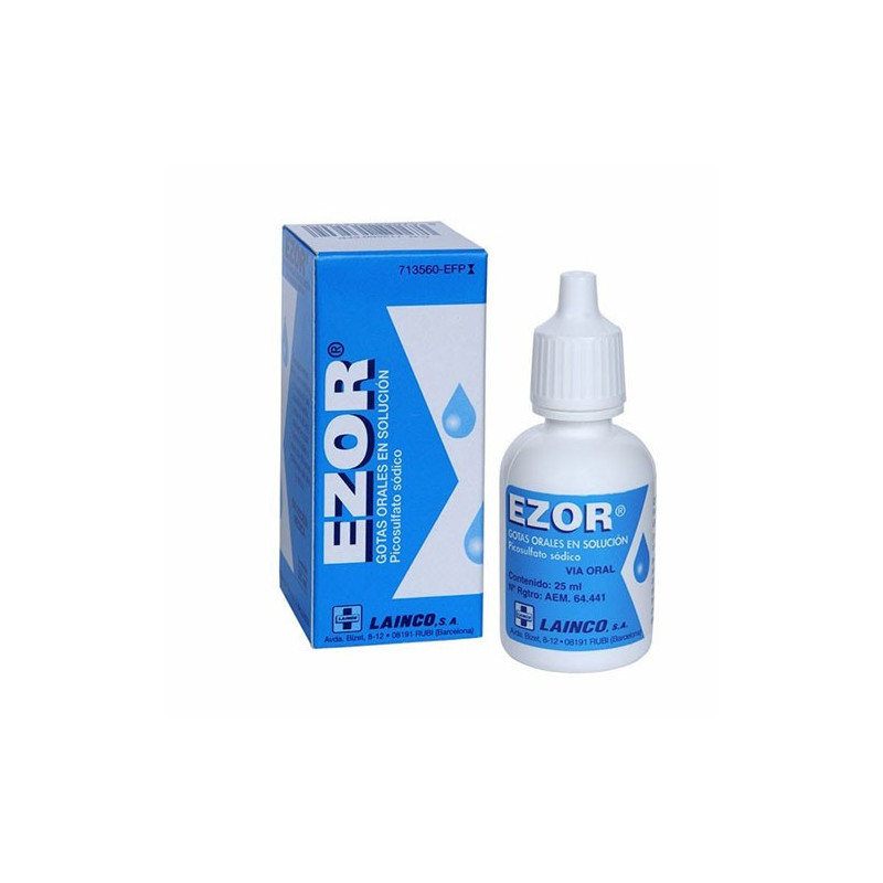 EZOR GOTAS ORALES EN SOLUCION, 1 FRASCO DE 25 ML