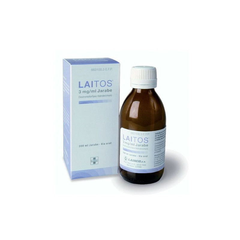 LAITOS  3 MG/ML JARABE, 1 FRASCO DE 200 ML