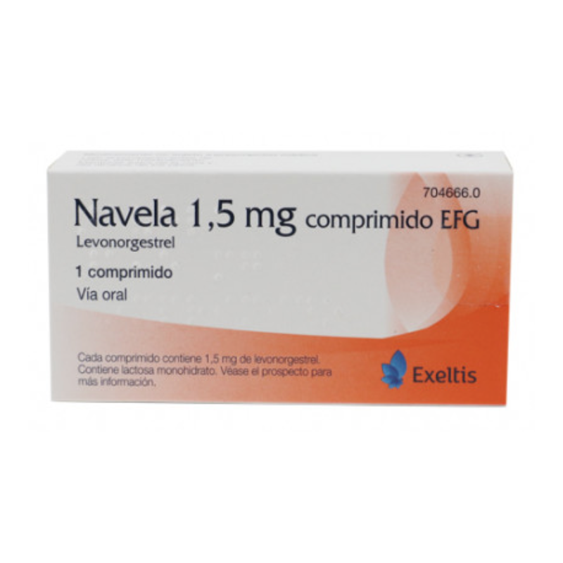 NAVELA 1,5 MG COMPRIMIDO EFG , 1 COMPRIMIDO