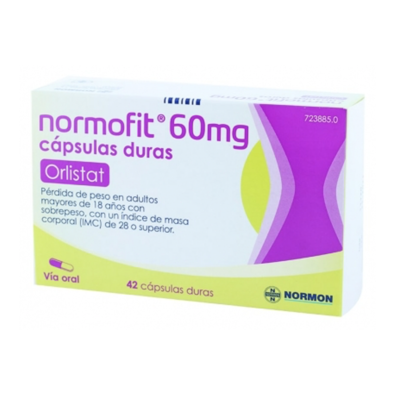 NORMOFIT 60 MG CAPSULAS DURAS, 42 CÁPSULAS