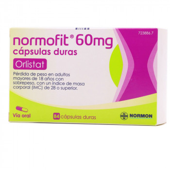 NORMOFIT 60 MG CAPSULAS DURAS, 84 CÁPSULAS