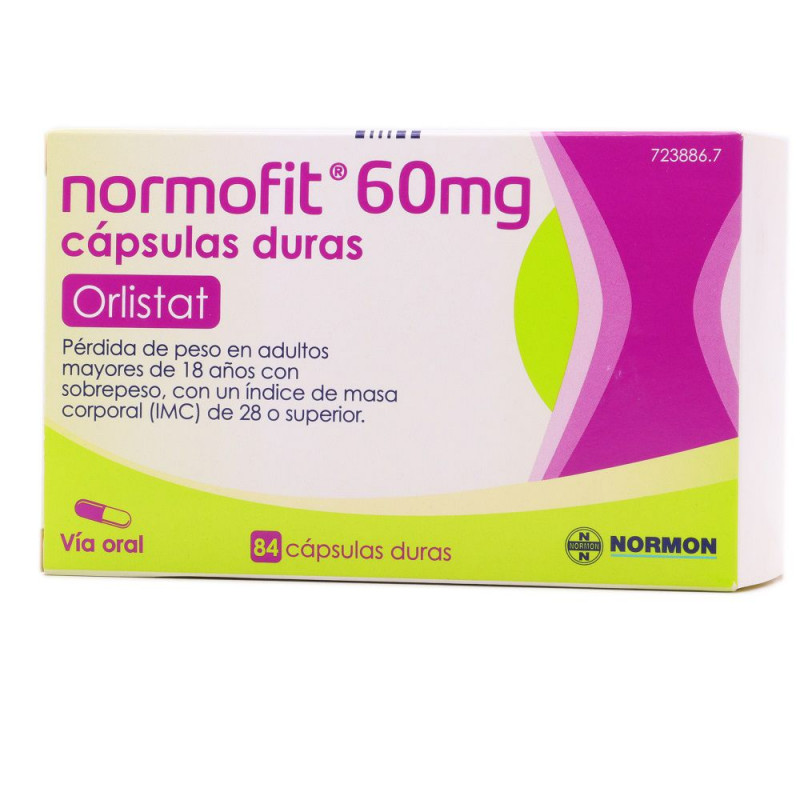 NORMOFIT 60 MG CAPSULAS DURAS, 84 CÁPSULAS