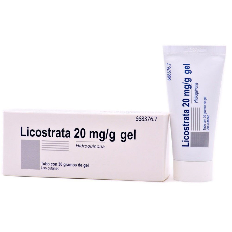 LICOSTRATA 20 MG/G GEL , 1...