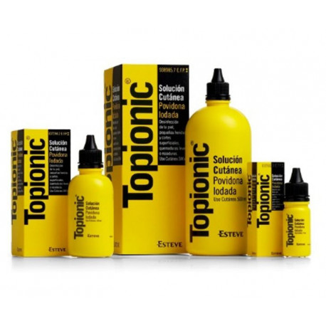TOPIONIC 100 MG/ML SOLUCION CUTANEA, 1 FRASCO DE 100 ML