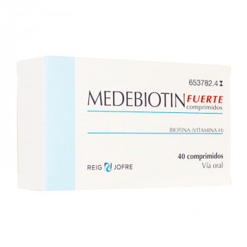 MEDEBIOTIN FUERTE COMPRIMIDOS, 40 COMPRIMIDOS