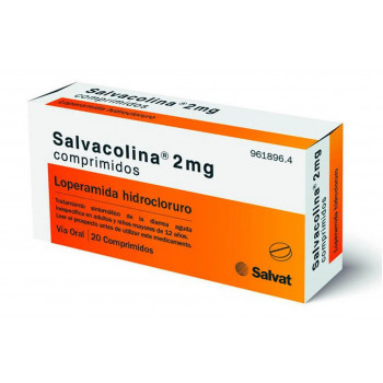 SALVACOLINA 2 MG COMPRIMIDOS , 20 COMPRIMIDOS