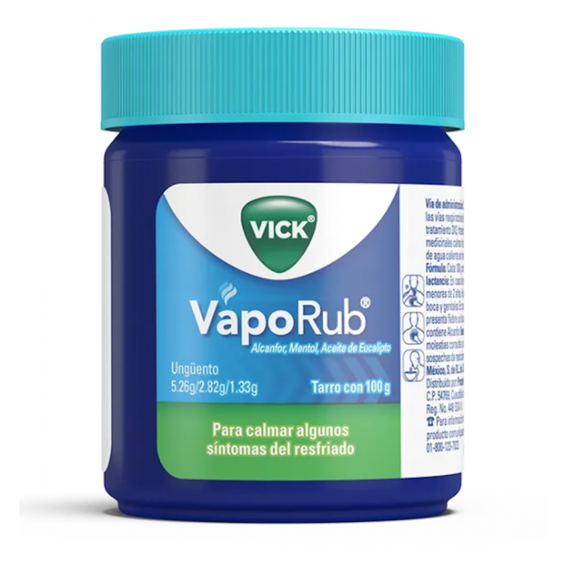 VAPORUB POMADA,1 FRASCO DE 100 G