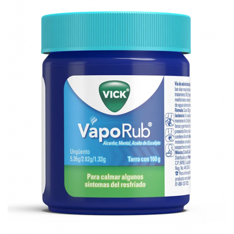 VAPORUB POMADA,1 FRASCO DE 100 G