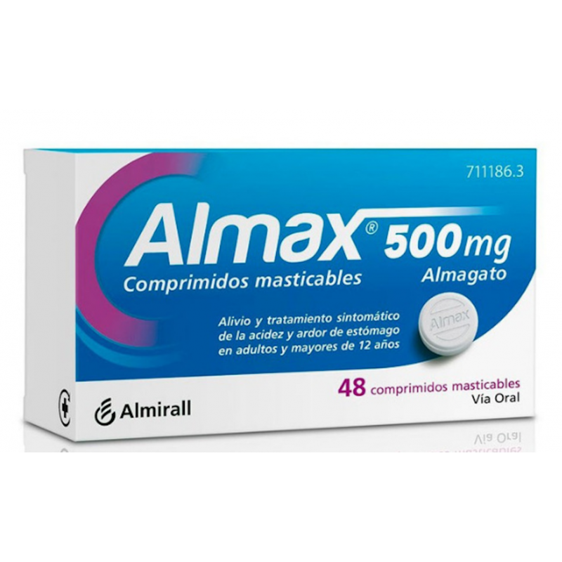 ALMAX 500 mg Comprimidos...