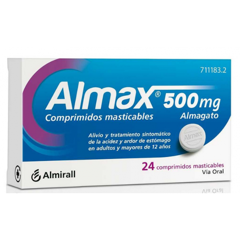 ALMAX 500 mg Comprimidos...