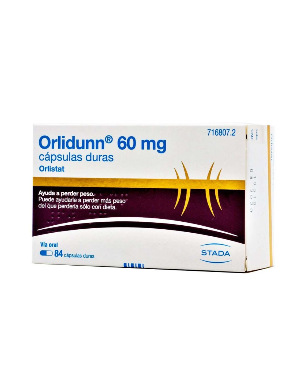 ORLIDUNN 60 MG CAPSULAS DURAS 84 CÁPSULAS (BLISTER)