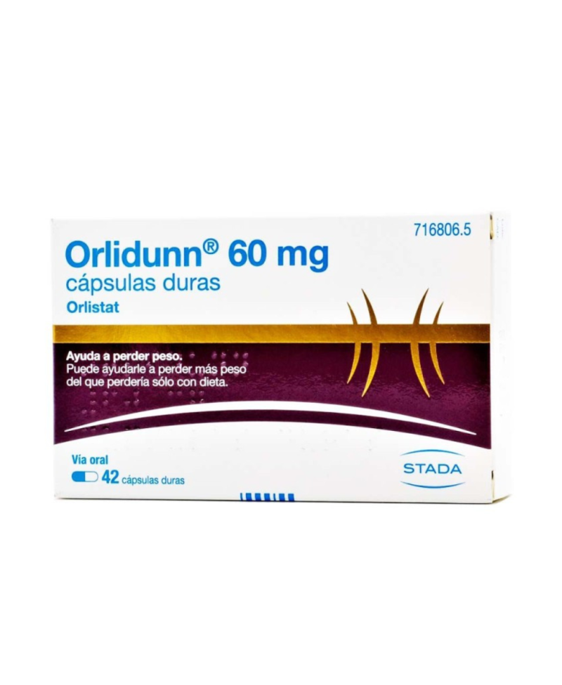 ORLIDUNN 60 MG CAPSULAS DURAS, 42 CÁPSULAS (BLISTER)