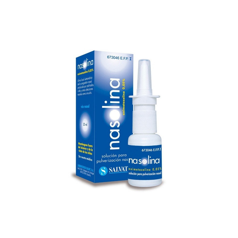 NASOLINA, 1 ENVASE PULVERIZADOR DE 20 ML