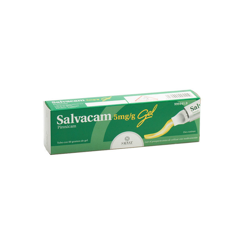 SALVACAM 5MG/G  GEL , 1 TUBO DE 60 G
