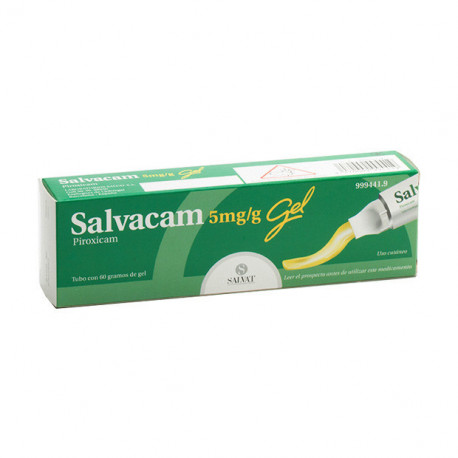 SALVACAM 5MG/G  GEL , 1 TUBO DE 60 G