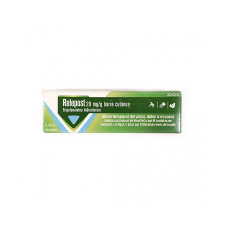 RELEPOST 20 MG/G BARRA CUTANEA, 1 APLICADOR CON 5,7 G