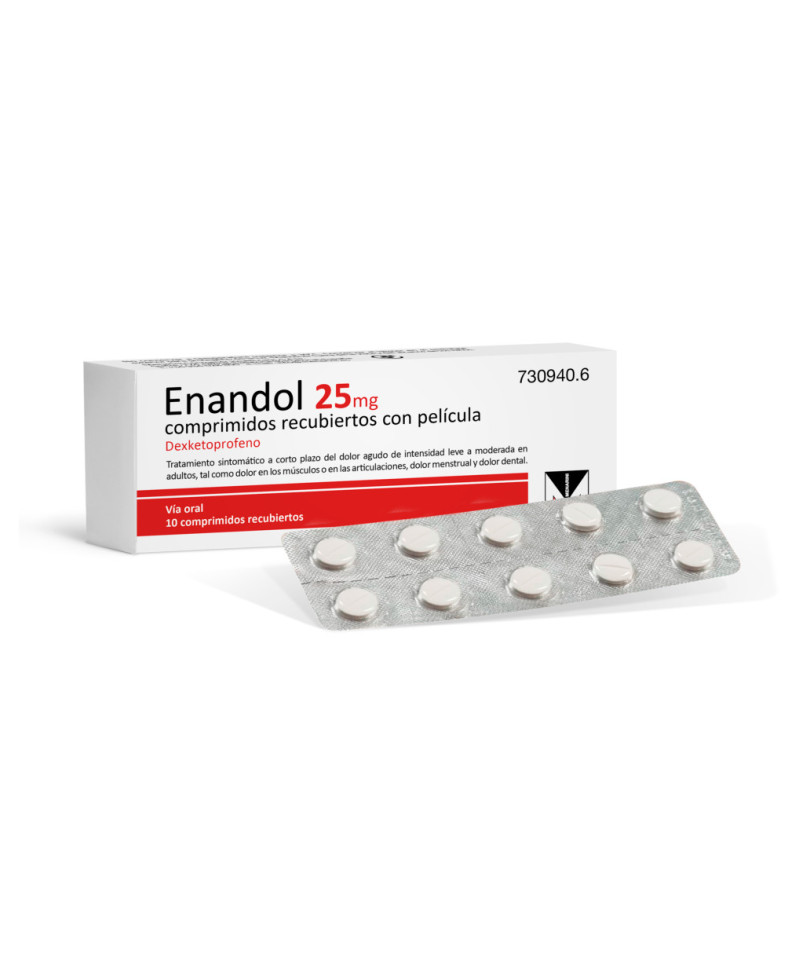 Enandol 25 Mg 16 Comprimidos