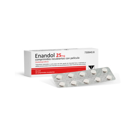 Enandol 25 Mg 16 Comprimidos
