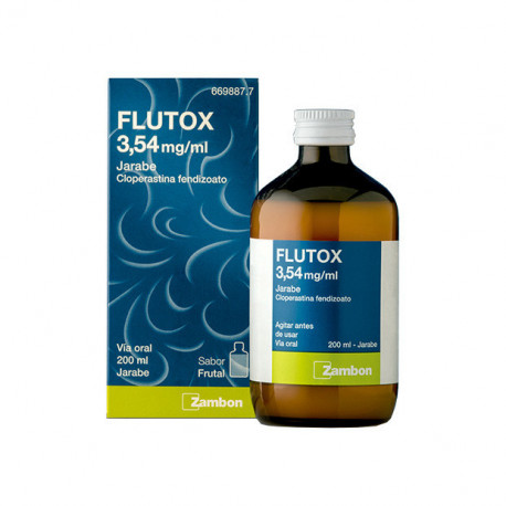 FLUTOX 3,54 MG/ML JARABE , 1 FRASCO DE 120 ML