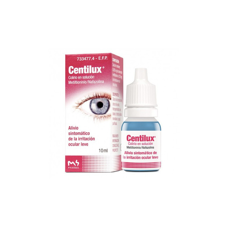 CENTILUX 0,25 MG/ML COLIRIO EN SOLUCION , 1 FRASCO DE 10 ML
